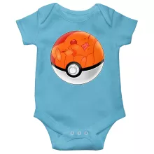 Das Pokeball Baby Strampler “Das Pokeball auf Pikachu” – Parodie auf Pokémon