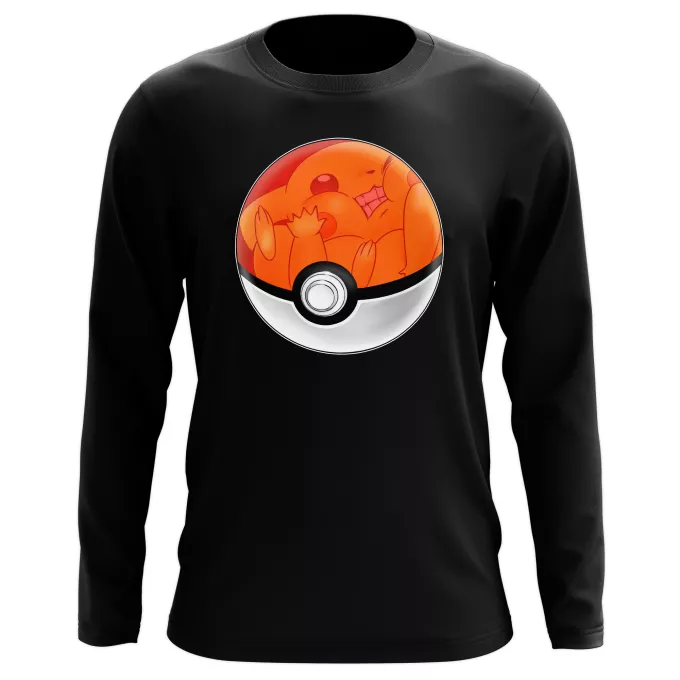 T-Shirts manches longues Parodie Pokémon Pika Pas Cool ! - Pikachu, sa Poké Ball