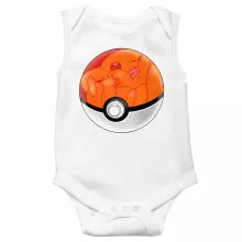 Pikachu Body baby Ärmlös “Poké ball” – Parodi Pokémon