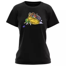 T-shirts de mulher Paródias de videojogos