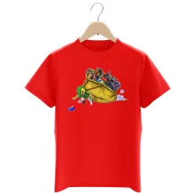 T-shirts crianças rapaz Paródias de videojogos