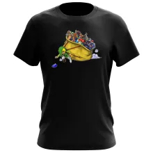 T-shirts de homem Paródias de videojogos