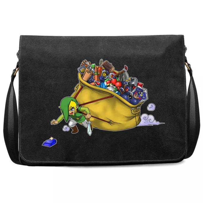 Sacos de lona Paródia Zelda Link