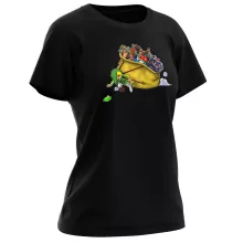 T-shirt de mulher Link – Zelda de parodia