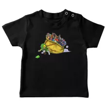 T-shirts para bebés Link – Zelda de parodia