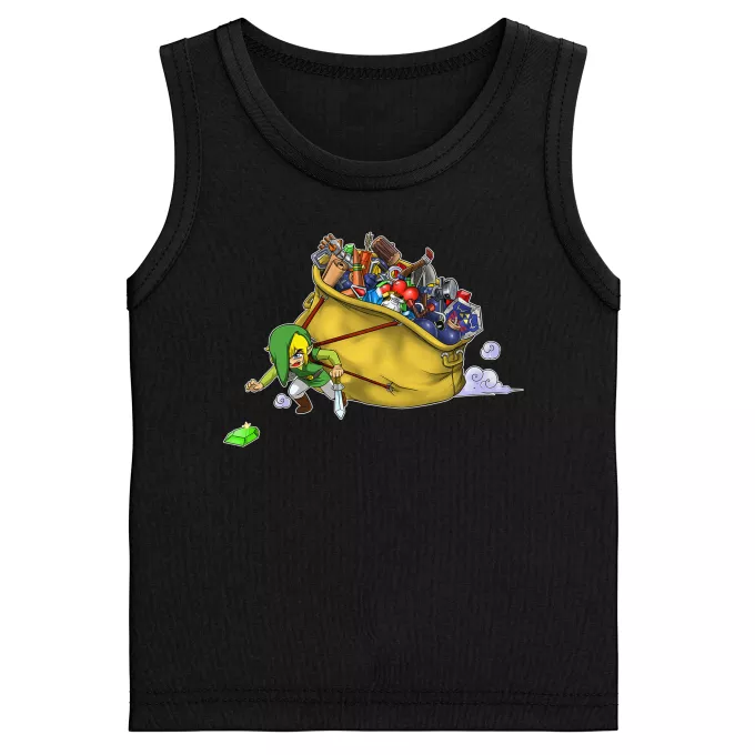 Camisolas de alças crianças rapaz Paródia Zelda Link