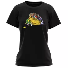 T-shirts de mulher Paródias de videojogos