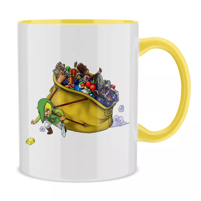 Canecas Paródia Zelda Link