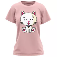 T-shirt Femme « Kawaii Baby Cat (blanc) » – Parodie Kawaii Baby Cats