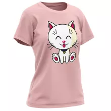 T-shirt Femme « Kawaii Baby Cat (blanc) » – Parodie Kawaii Baby Cats