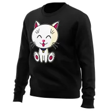 Pull « Kawaii Baby Cat (blanc) » – Parodie Kawaii Baby Cats