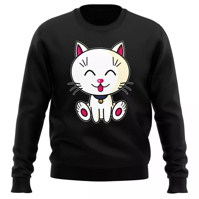 Pulls Parodie Kawaii Baby Cats Kawaii Baby Cat (blanc)