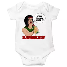 Body bébé « C'est pas ma guerre !! » – Parodie Rambo