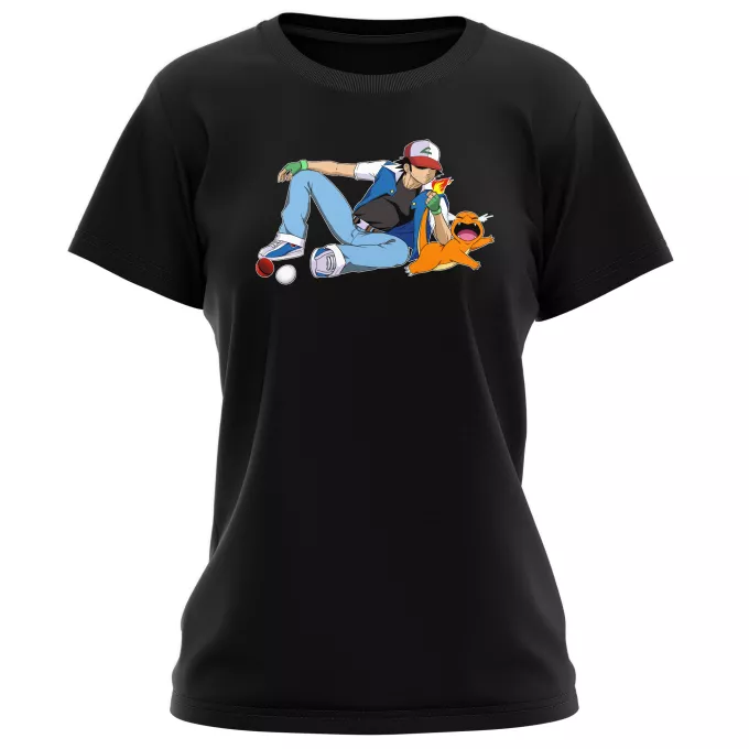Magliette per Donne Paoridia Pokémon Charmander
