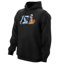 Felpa con cappuccio Charmander – Parodia dei Pokémon