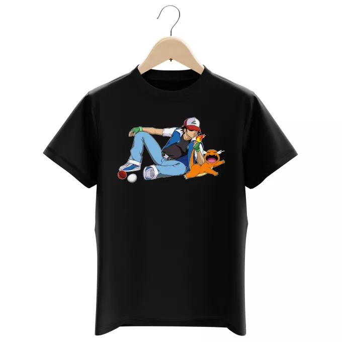 Magliette per bambini e ragazzi Paoridia Pokémon Charmander