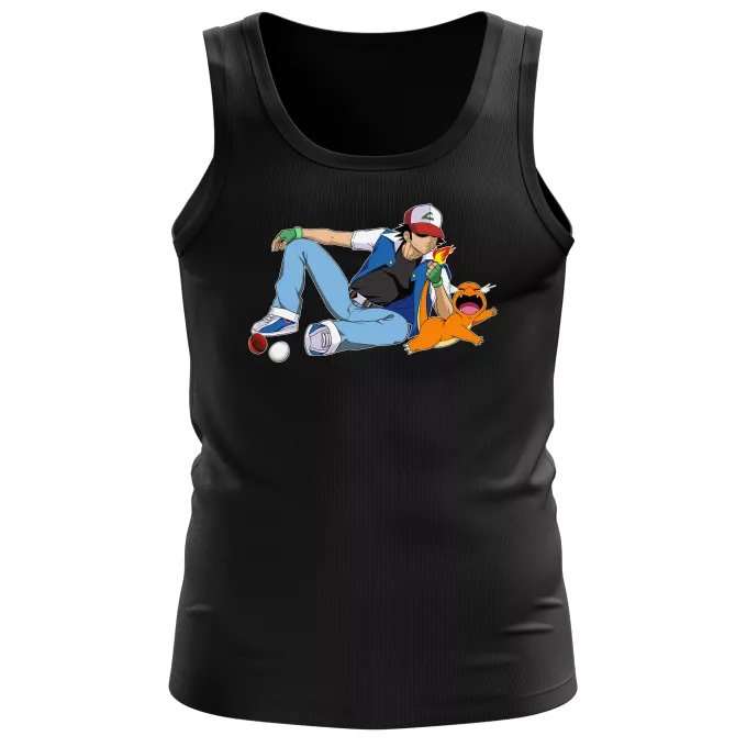 Canotte da Uomini Paoridia Pokémon Charmander