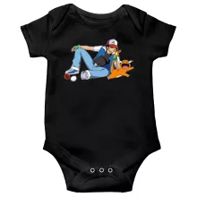 Traje de bebé de manga corta Parodias de videojuegos