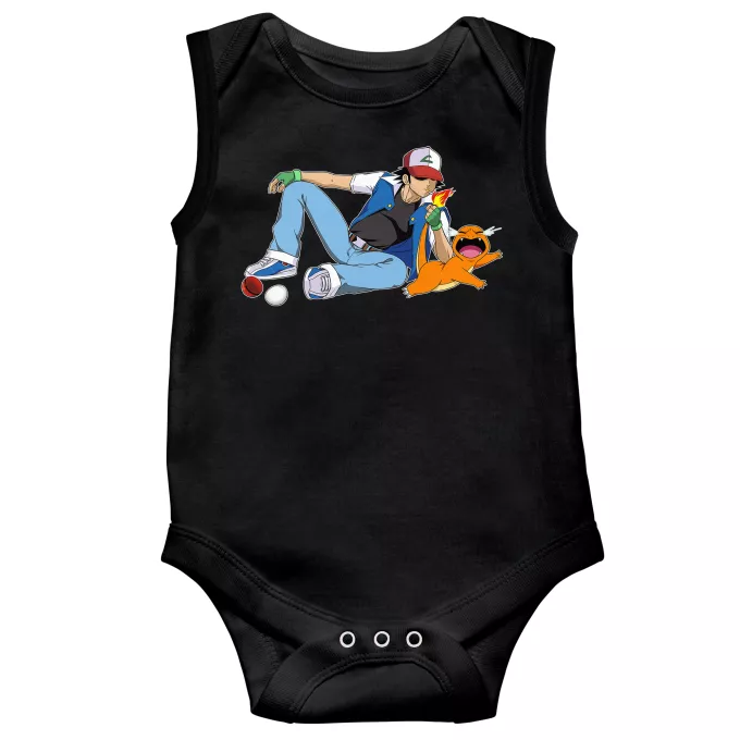 Body bimbo senza maniche Paoridia Pokémon Charmander