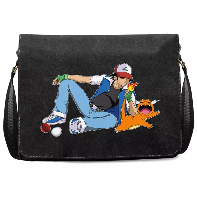 Borsa Da Postino In Tela Paoridia Pokémon Charmander