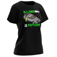 T-shirt de mulher Link “Pixel Design” – Zelda de parodia