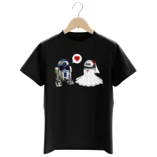 Camiseta Niño de manga corta R2-D2 – Parodia de Star Wars