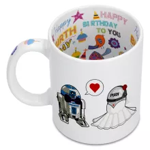 Taza R2-D2 – Parodia de Star Wars