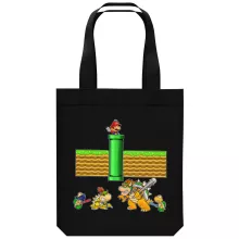 biologisch katoenen draagtas (Tote Bag) Videospelletje Parodieën