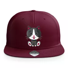 Casquette « Kawaii Baby Cat (blanc et gris) » – Parodie Kawaii Baby Cats