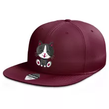 Casquette « Kawaii Baby Cat (blanc et gris) » – Parodie Kawaii Baby Cats