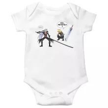 Body bébé Clad « Mégalo-lame ! (Edition Limitée) » – Parodie Final Fantasy VII