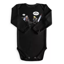 Body bébé manches longues Clad « Mégalo-lame ! (Edition Limitée) » – Parodie Final Fantasy VII