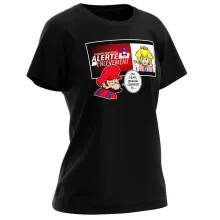 T-shirt Femme Mario « Alerte enlèvement... » – Parodie Super Mario