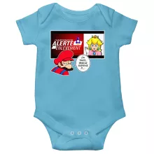 Body bébé Mario « Alerte enlèvement... » – Parodie Super Mario