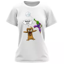 T-shirt Femme Piccolo « MAISON !!!!!!!!!!!!!!! » – Parodie Dragon Ball Z