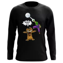T-Shirt à manches longues Piccolo « MAISON !!!!!!!!!!!!!!! » – Parodie Dragon Ball Z