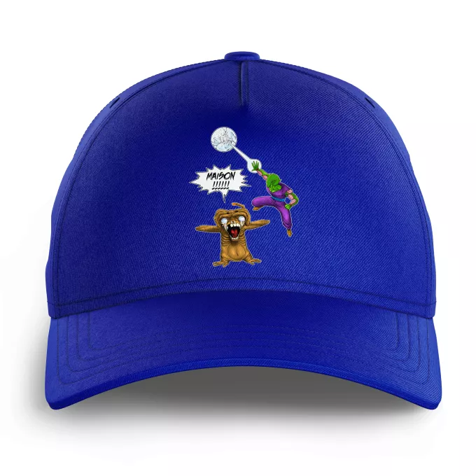 Casquettes Enfants Parodie Dragon Ball Z - DBZ MAISON !!!!!!!!!!!!!!! - Piccolo, E.T l'Extra-Terrestre