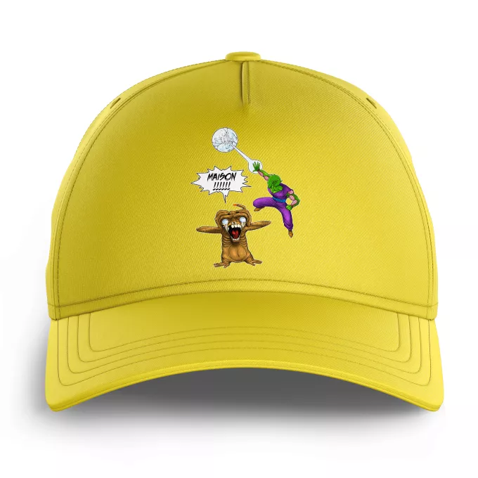 Casquettes Enfants Parodie Dragon Ball Z - DBZ MAISON !!!!!!!!!!!!!!! - Piccolo, E.T l'Extra-Terrestre