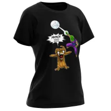 T-shirt de mulher – Dragon Ball Z de parodia