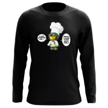 T-Shirt à manches longues Master Chief « Master Chef... » – Parodie Halo