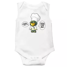 Body bébé Master Chief « Master Chef... » – Parodie Halo