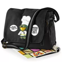Sac à bandoulière Master Chief « Master Chef... » – Parodie Halo