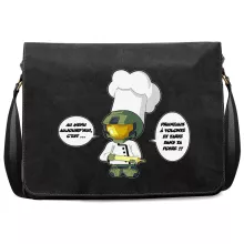 Sac à bandoulière Master Chief « Master Chef... » – Parodie Halo