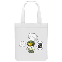 totebag Master Chief « Master Chef... » – Parodie Halo