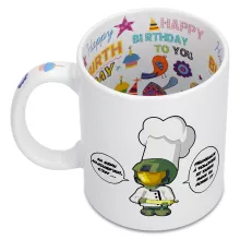 Mug Master Chief « Master Chef... » – Parodie Halo