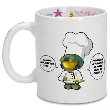 Mug Master Chief « Master Chef... » – Parodie Halo