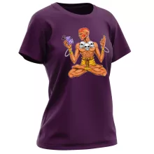 T-shirt Femme Dhalsim « Elastic Fighter ! » – Parodie One Piece