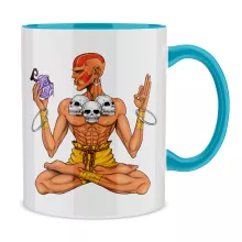 Dhalsim Mug “Dhalsim and the Devil Fruit” – One Piece parody