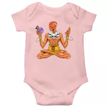 Body bébé (Filles) Dhalsim « Elastic Fighter ! » – Parodie One Piece