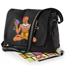 Sac à bandoulière Dhalsim « Elastic Fighter ! » – Parodie One Piece